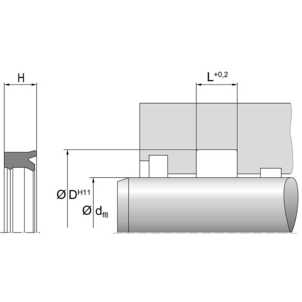 Stangtetning SNI 39 Dimensjoner TTP SEALS