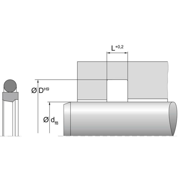 Stangtetning SPOR 31 Dimensjoner TTP SEALS