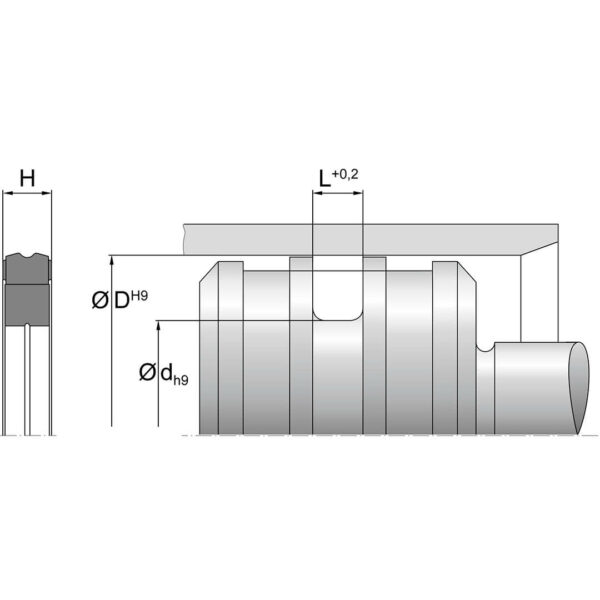 Stempeltetning K84 Dimensjoner TTP SEALS